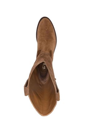 Brown suede cowboy boots VIA ROMA 15 | 3381MARTORA